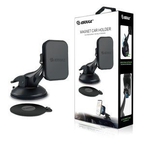 Esoulk Universal Magnetic Car Holder Windshield/Dashboard Mount with Pad